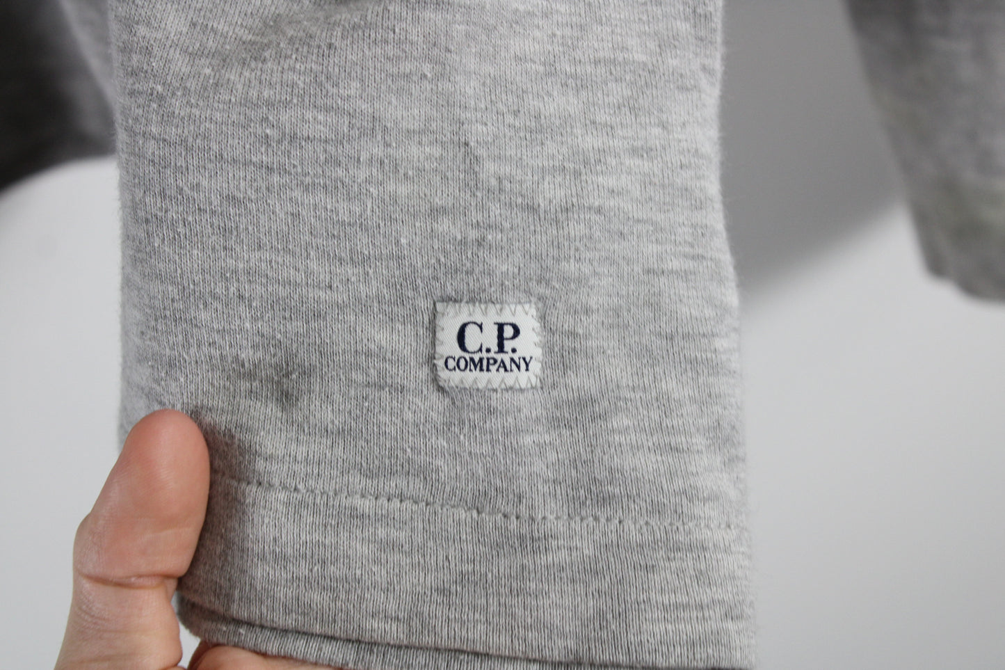 CP Company Grey/Gray Turtleneck Long-Sleeve