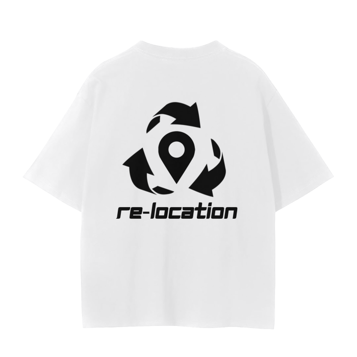 Relocation Logo Tempo T-Shirt - 230 GSM