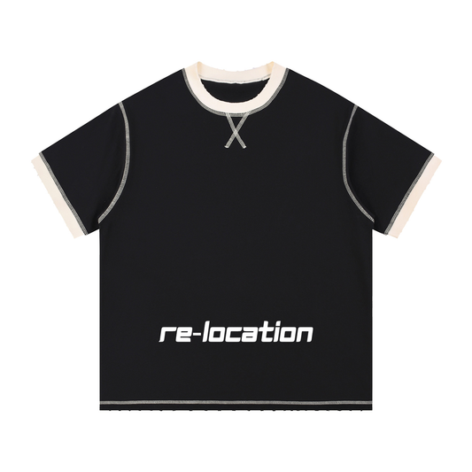 Relocation Ringer Tee Shirt