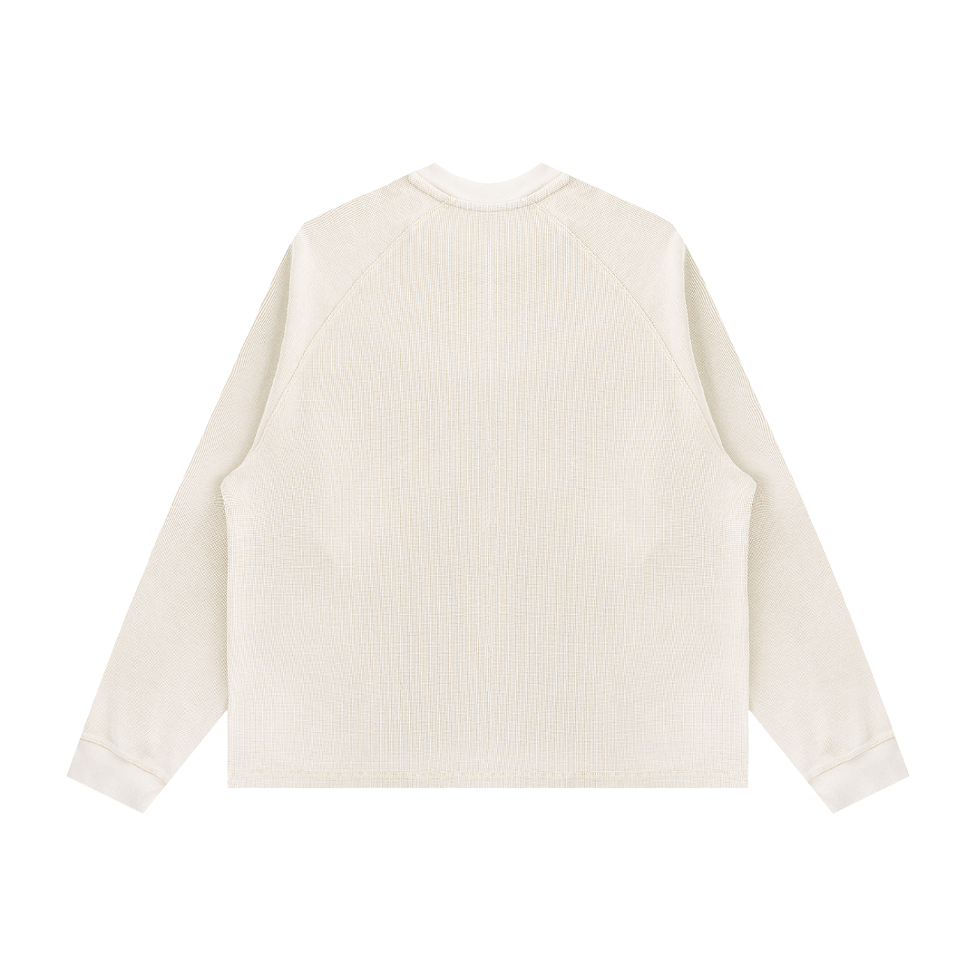Relocation Boxy Waffle Long-Sleeve T-Shirt
