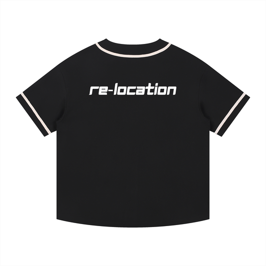 Relocation Piped Button-Up Jersey