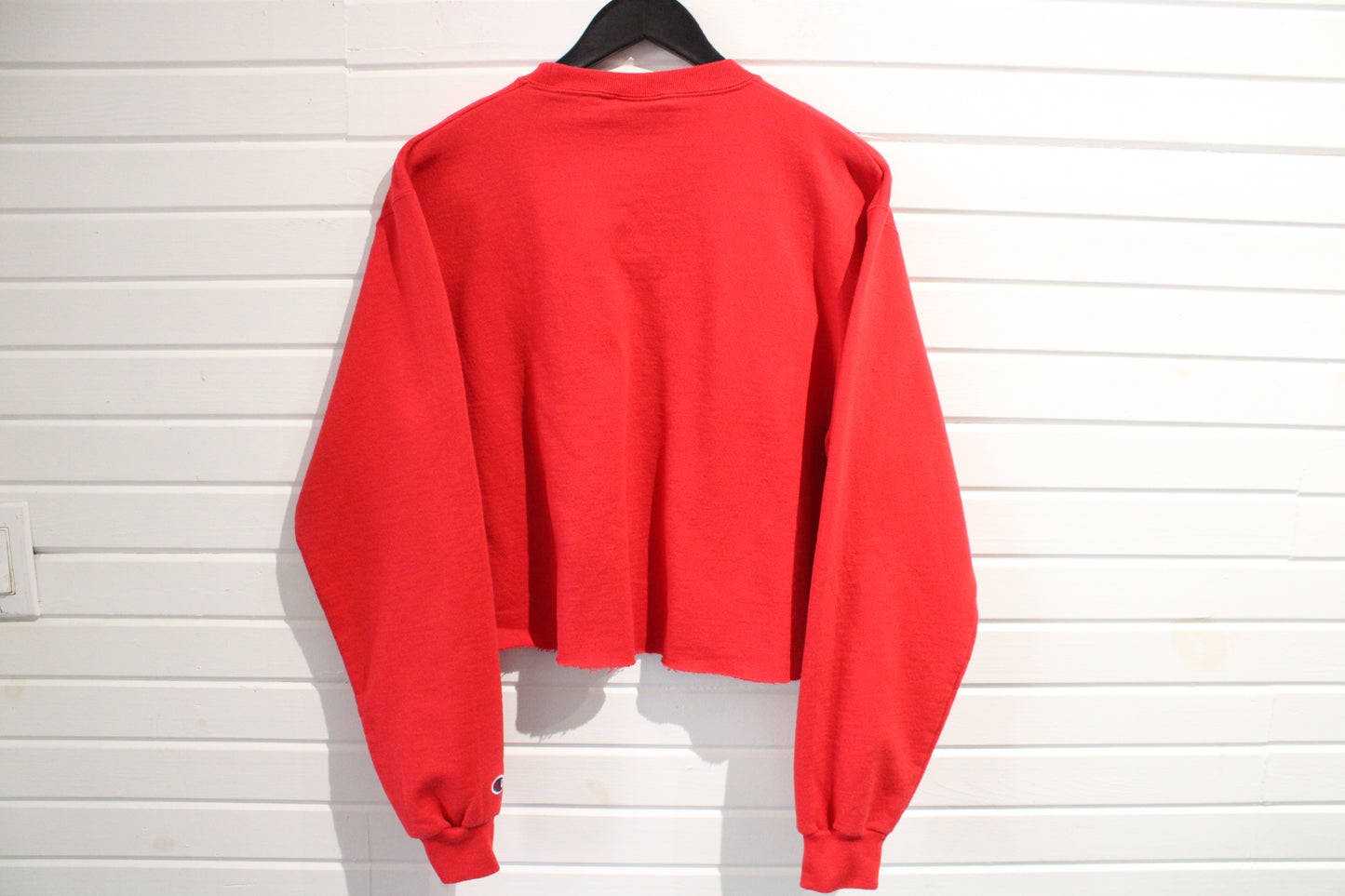 Champion Ohio-State-Buckeyes Sweatshirt | Vintage 90s Raw Hem College Crewneck | Cropped Pullover