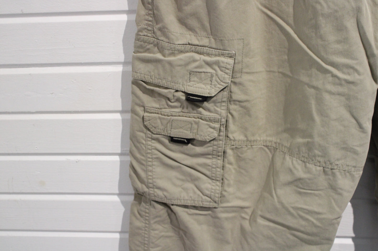 BC-Clothing Cargo Pants | Vintage Outdoor Utility Trousers Mesh Lined | Adjustable Waist Belt Streetwear