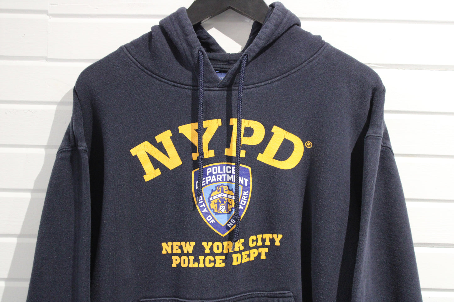 NYPD Hoodie | Vintage New York City Police Pullover | Graphic Logo Sweatshirt | Classic NYPD Apparel