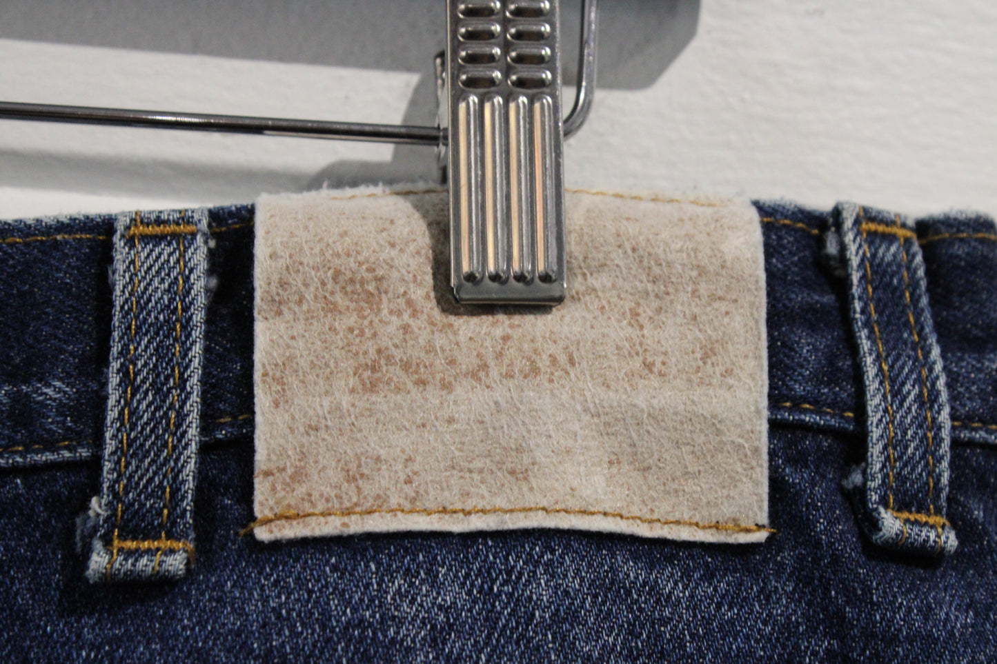 Vintage Flared Denim Jeans | 1970s Blue Wide-Leg Pants | Classic Bell Bottom Style | Size 38x30 | Made In USA