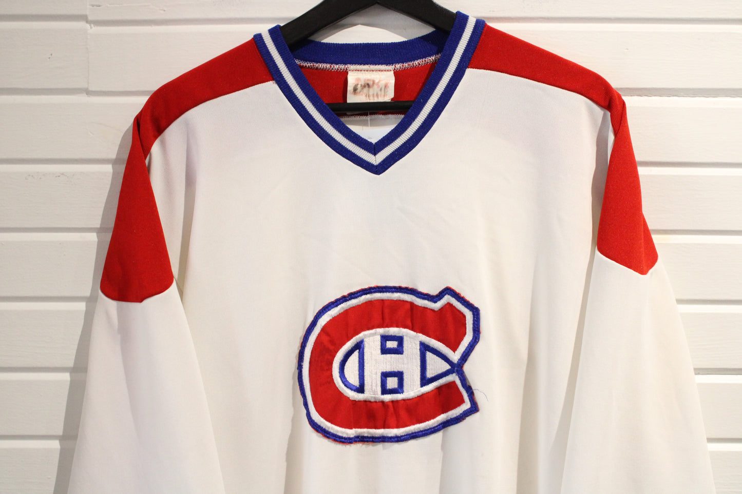 Montreal-Canadiens Hockey Jersey | Vintage 1980s Classic NHL Team Jersey | Iconic Sports Sweater