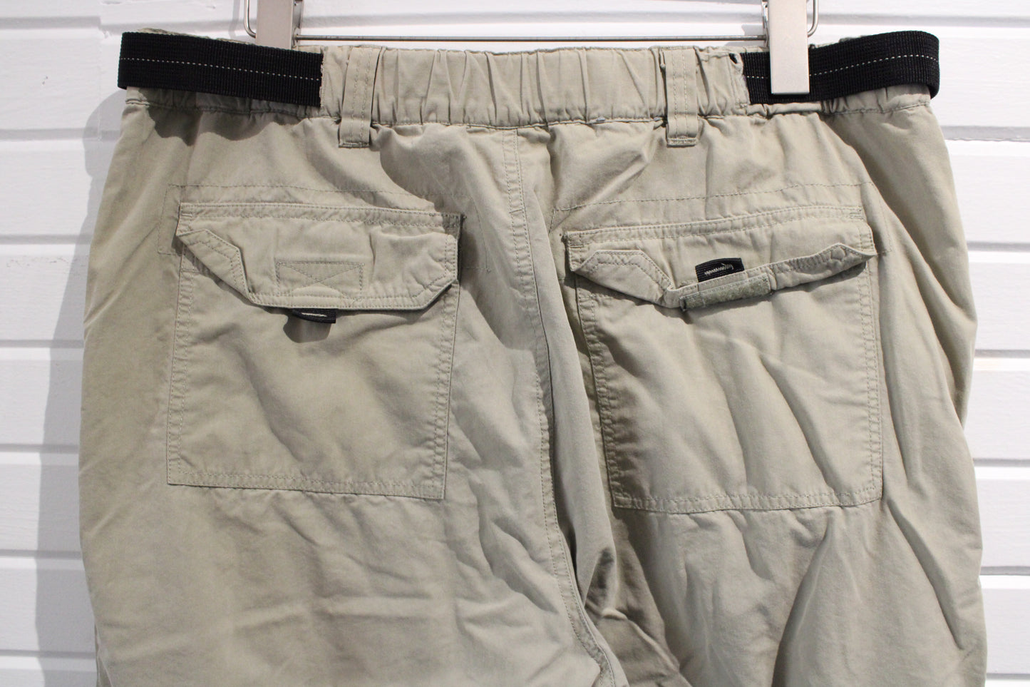 BC-Clothing Cargo Pants | Vintage Outdoor Utility Trousers Mesh Lined | Adjustable Waist Belt Streetwear