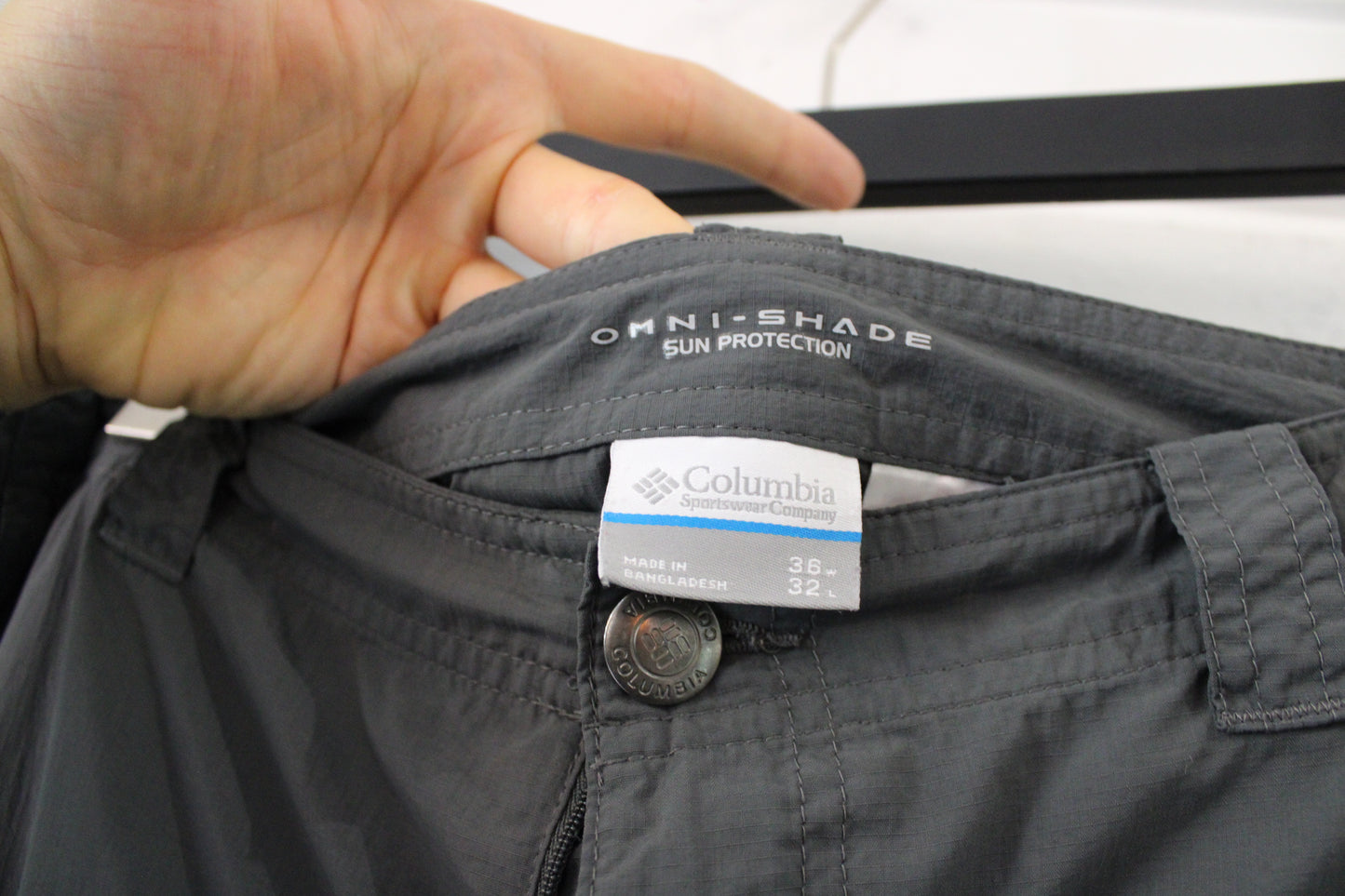 Columbia Convertible Cargo Pants | Vintage Outdoor Zip-Off Hiking Trouser | Functional Trail Wear