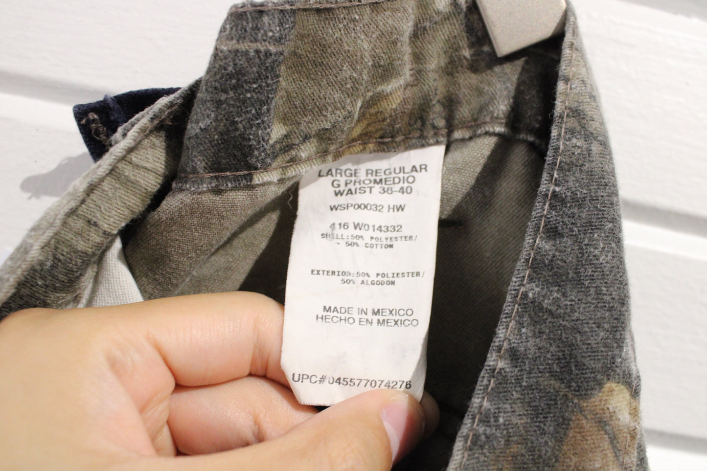 Liberty Camouflage Cargo Pants | Vintage Outdoor Realtree Pattern Hunting Trousers | Heavyweight Utility Gear