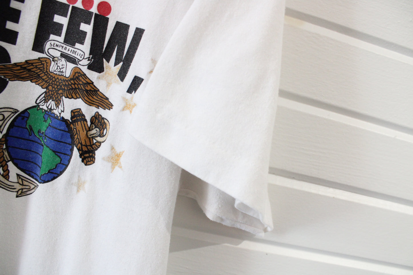 Marine Daughter Pride T-Shirt | Vintage 90s USMC Graphic Tee | One Of The Few The Proud