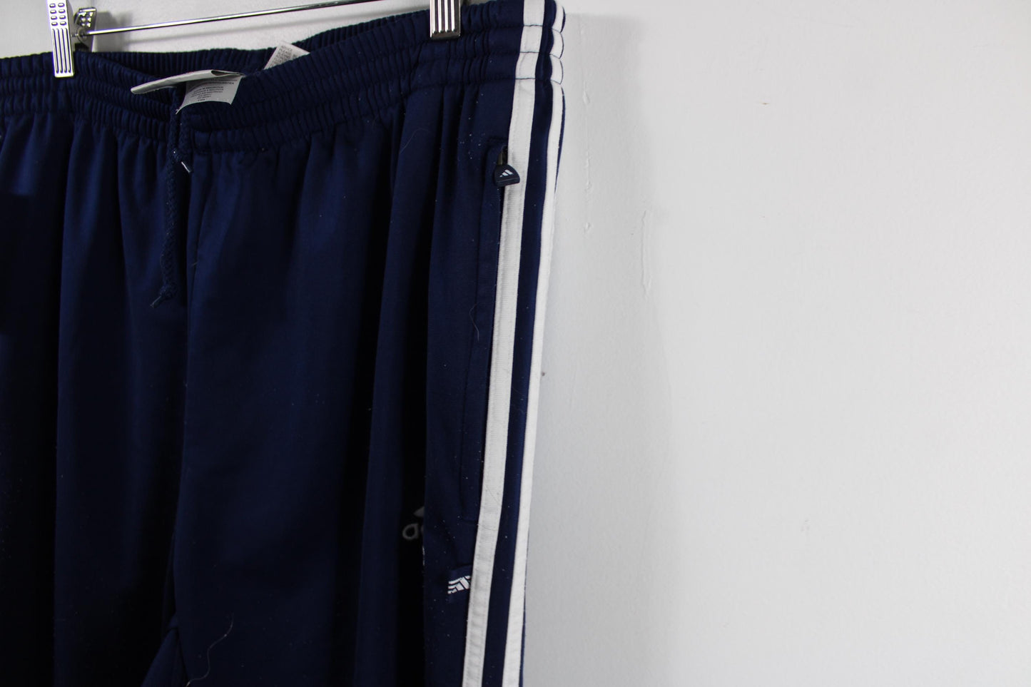 Vintage Adidas Windbreaker Track Pants | Tear-Away Style | Y2K Athletic Streetwear | Unisex Retro Sportswear