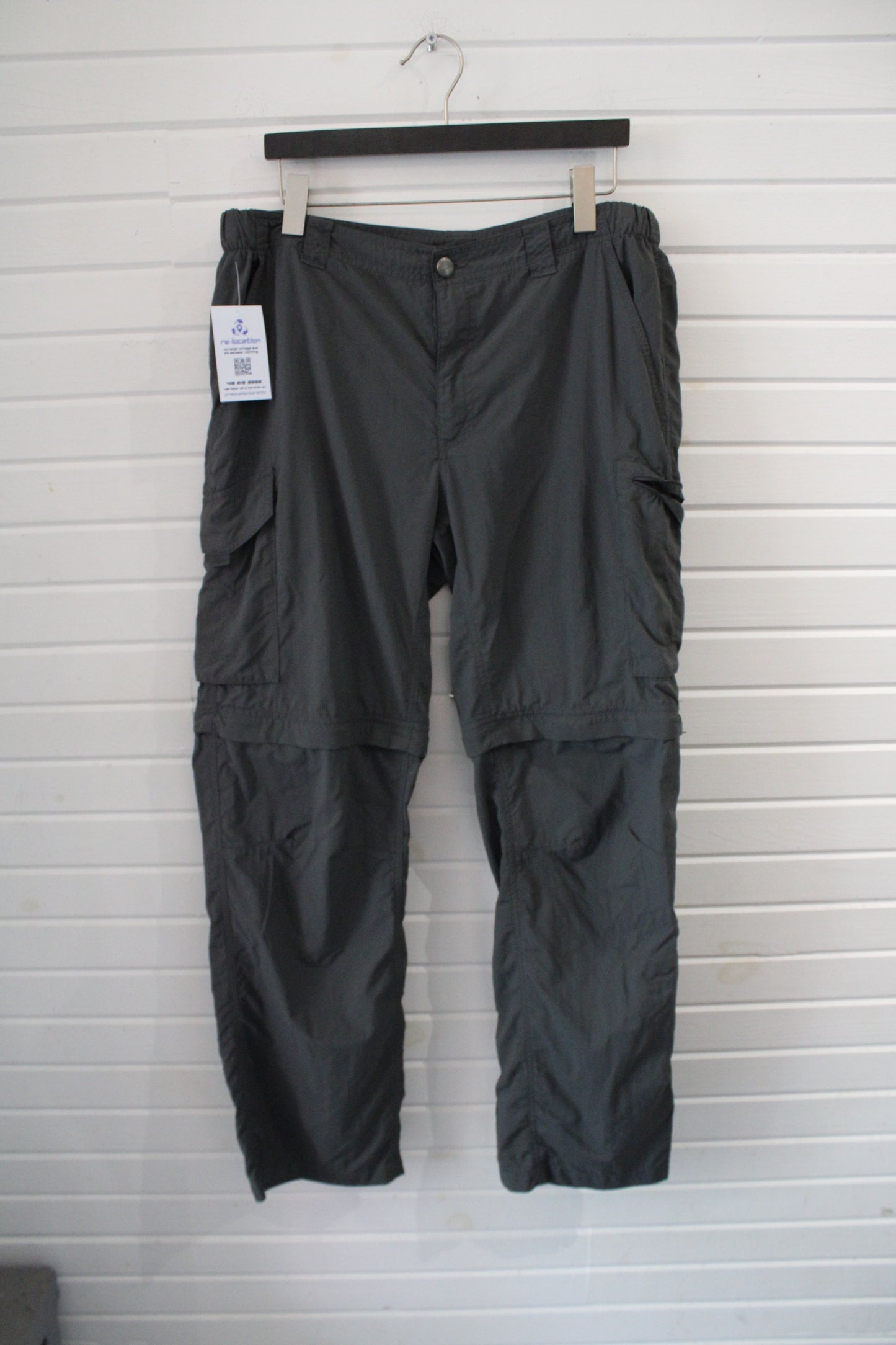 Columbia Convertible Cargo Pants | Vintage Outdoor Zip-Off Hiking Trouser | Functional Trail Wear