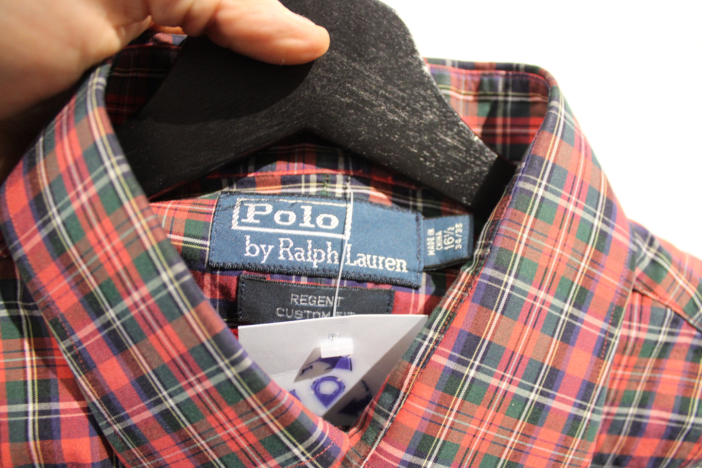 Polo Ralph-Lauren Plaid Button-Up Shirt | Vintage Classic Tartan Check Shirt | Men's Casual Wear