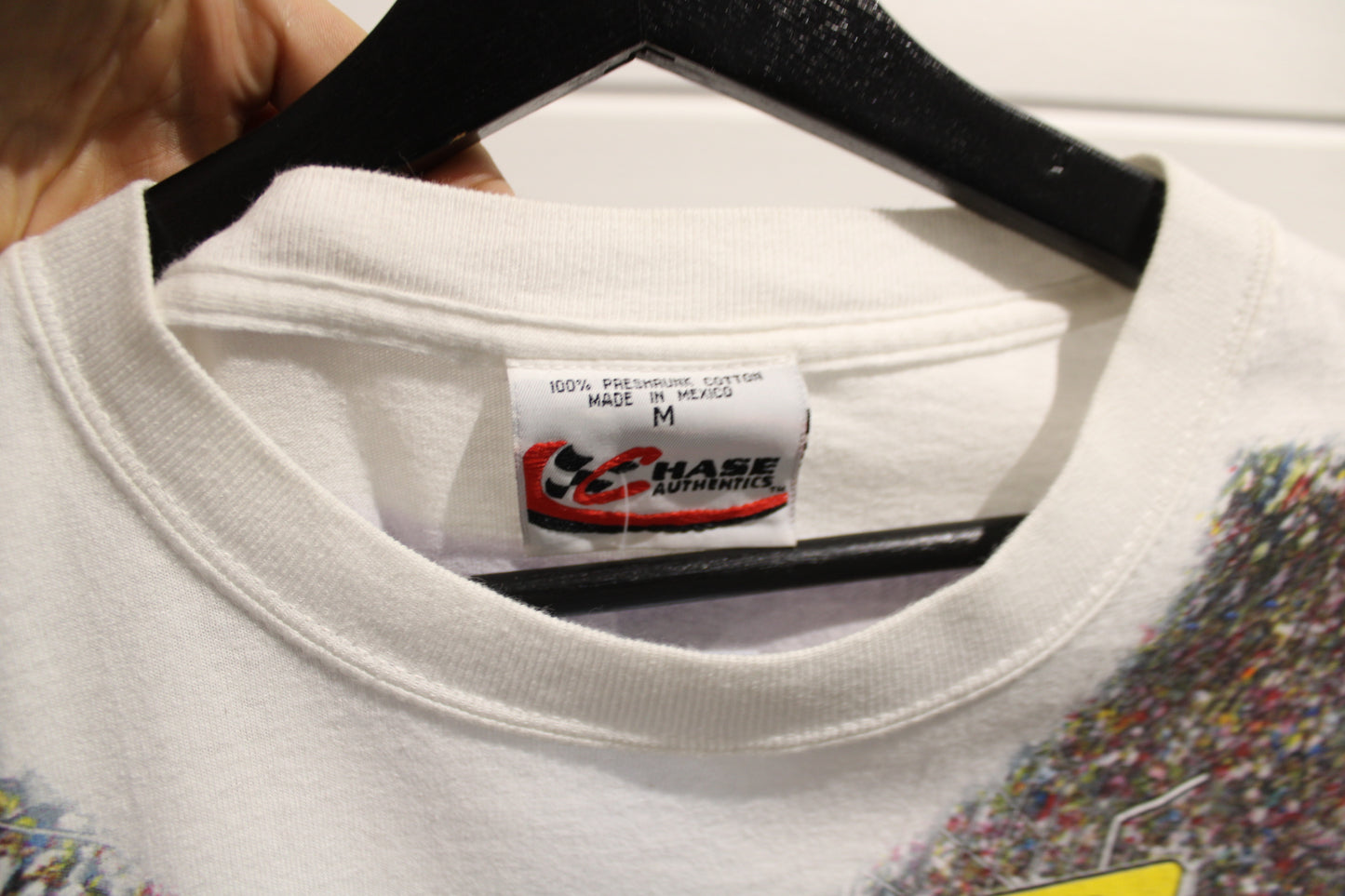 Chase-Authentics Bristol Motor Speedway T-Shirt | Vintage 2000s NASCAR Racing All Over Print Tee | Tennessee Race Fan Graphic