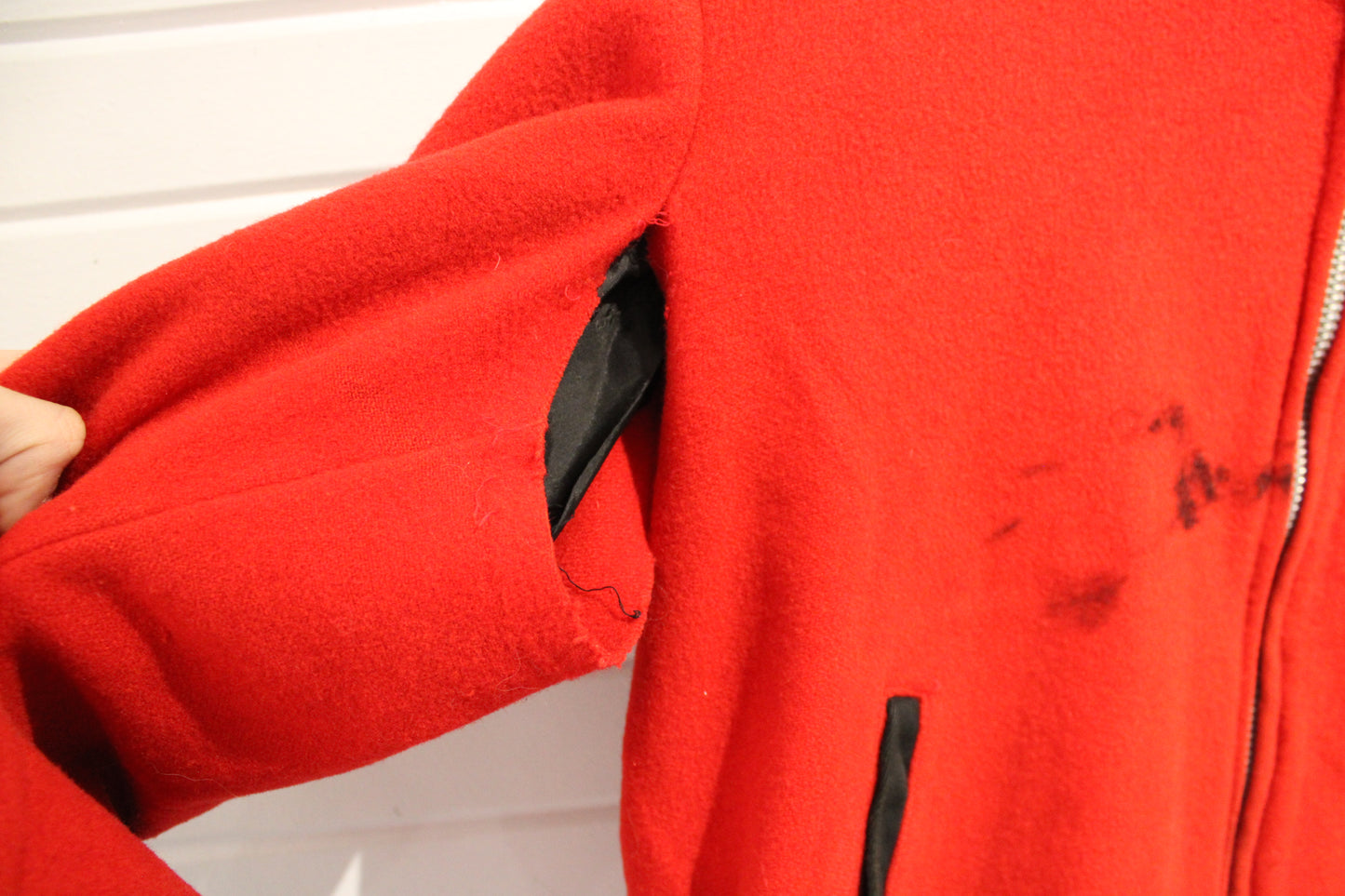 Craft University-New-Brunswick Arts Jacket | Vintage 1960s Collegiate Varsity Wool Zip-Up Jacket | Classic Canadian University Outerwear