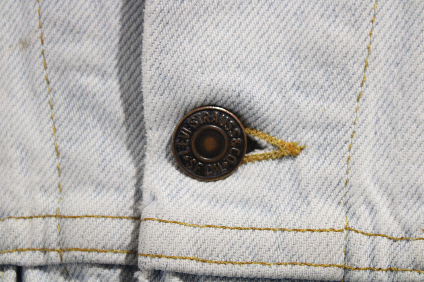 Levi's Denim Trucker Jacket | Vintage Light Wash Classic Jean Coat | Men's Street Style Outerwear