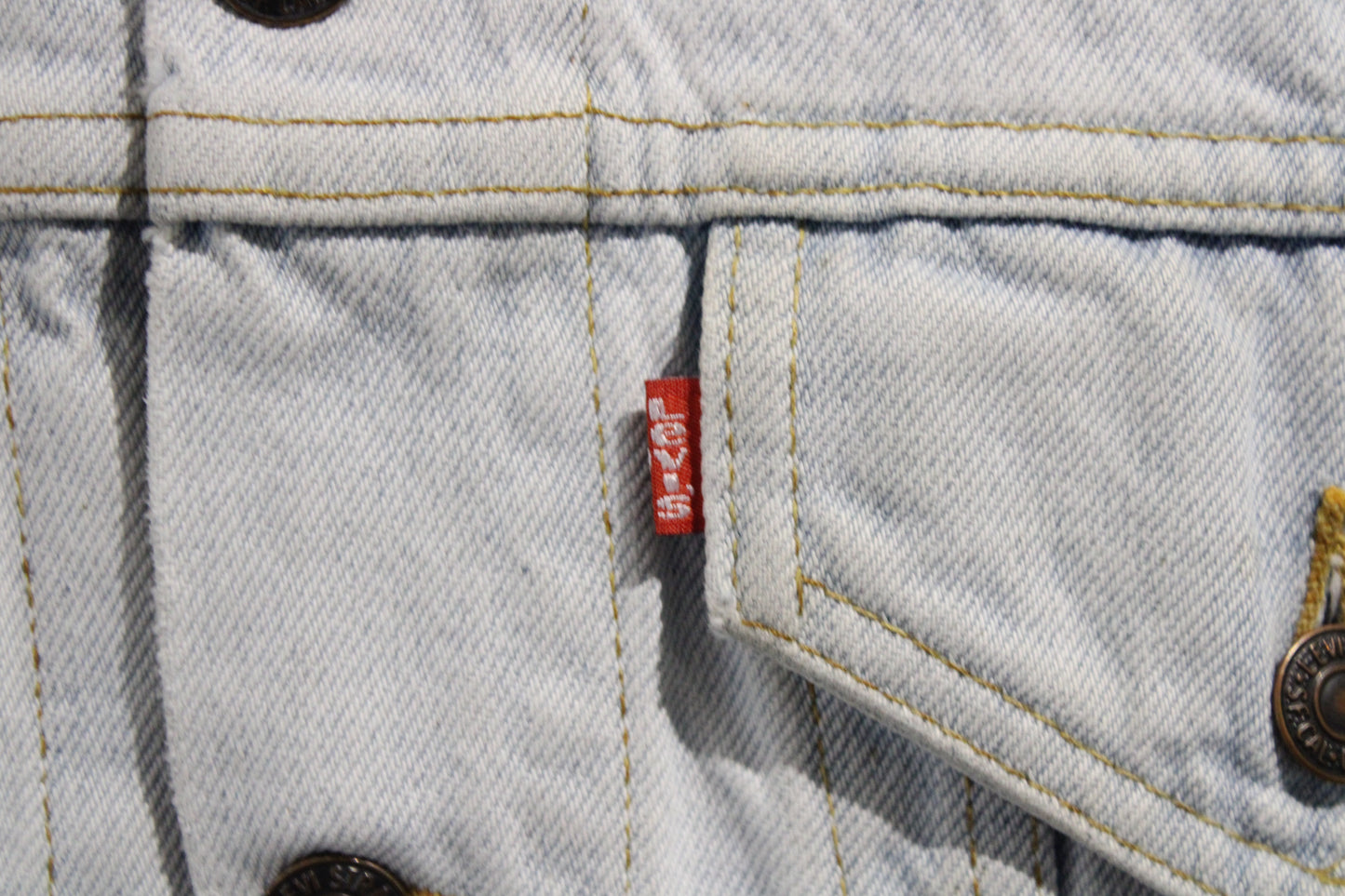 Levi's Denim Trucker Jacket | Vintage Light Wash Classic Jean Coat | Men's Street Style Outerwear