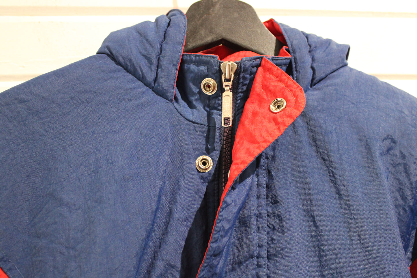 Cleveland-Indians Starter Jacket | Vintage 90s MLB Pullover Windbreaker | Retro Baseball Team Outerwear