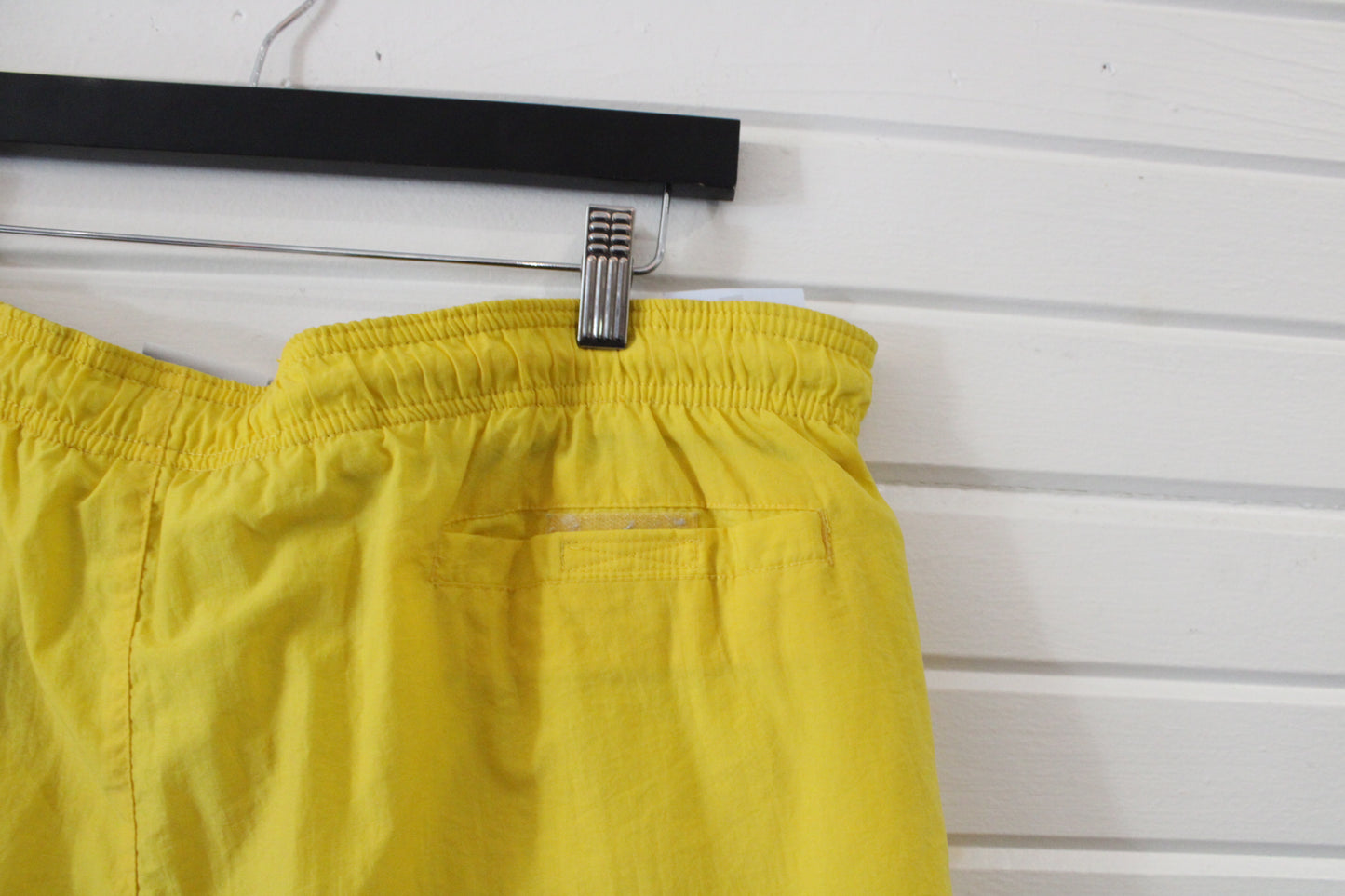 Tommy-Hilfiger Athletics Yellow Shorts | Vintage 90s Sports Style | Classic Athletic Summerwear