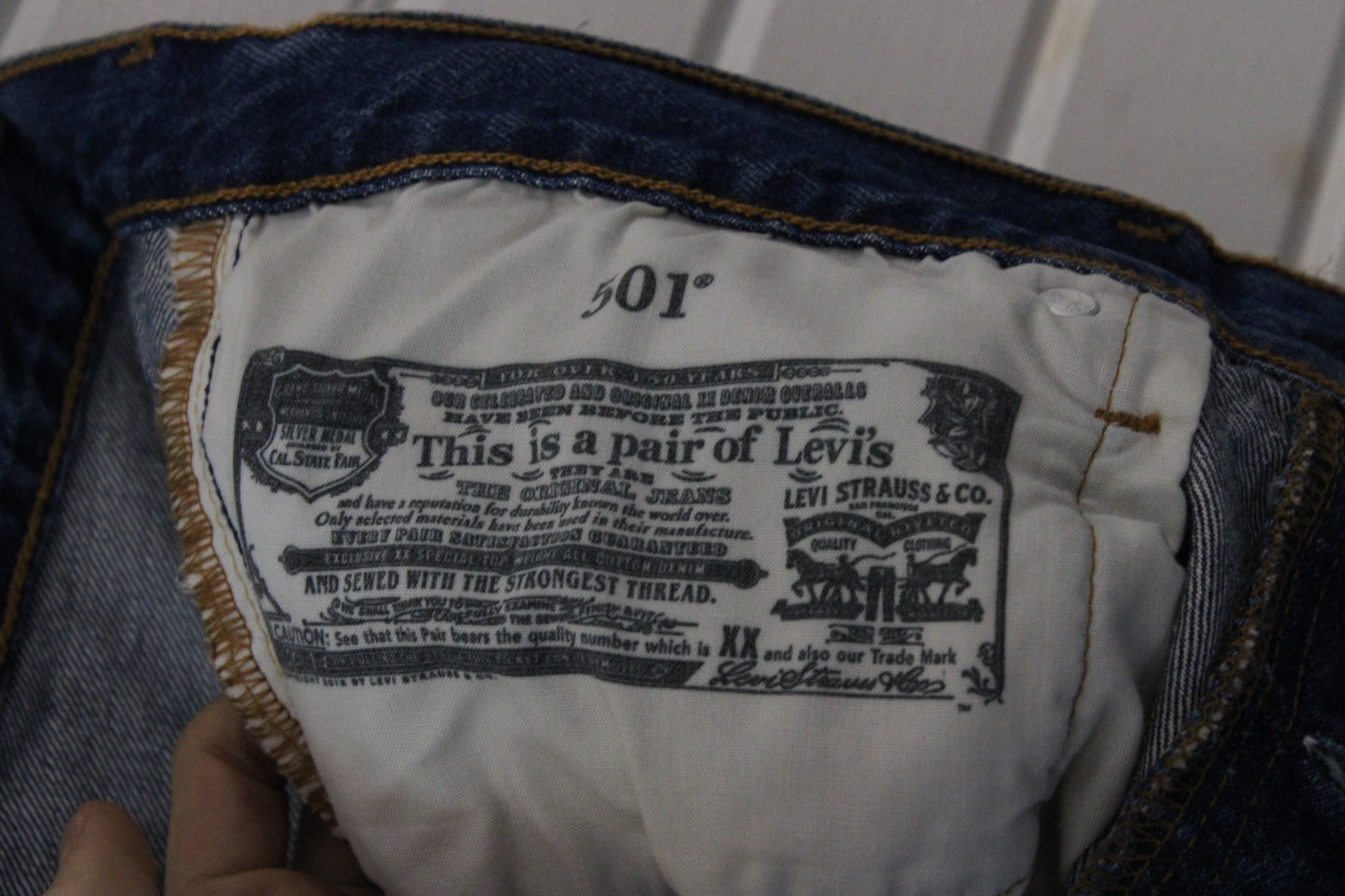 Levi's 501 Jean Shorts | Vintage Distressed Cut-Off Denim Jorts | Classic Western Summer Style