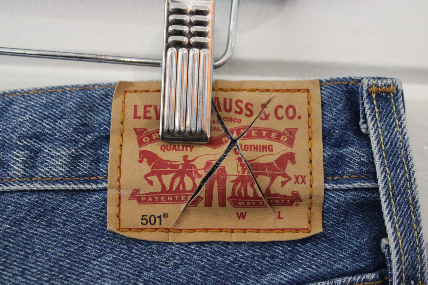 Levi's 501 Jean Shorts | Vintage Distressed Cut-Off Denim Jorts | Classic Western Summer Style