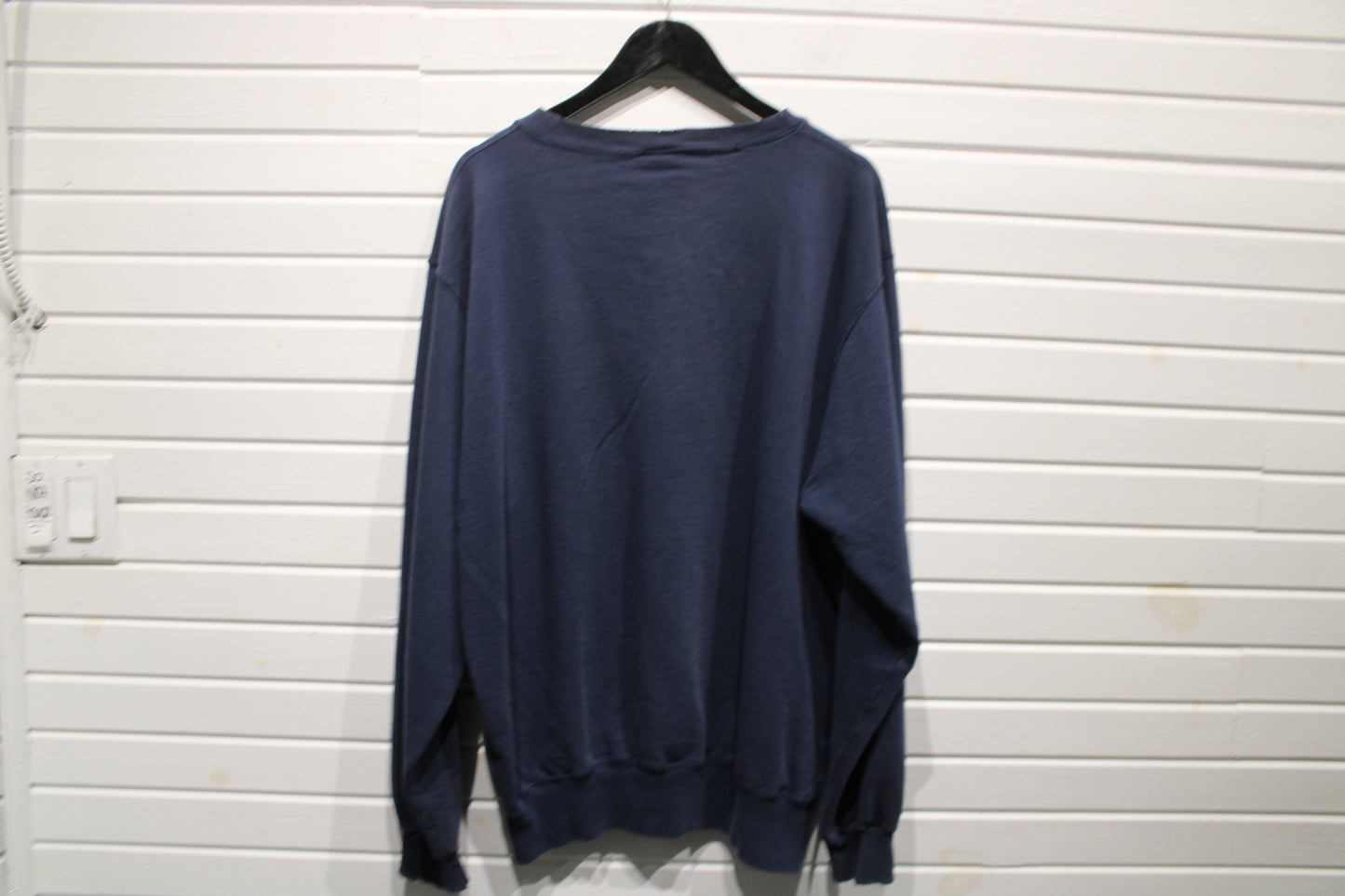 Champion Sweatshirt | Vintage 90s Navy Crewneck Pullover | Classic Logo Embroidery Sweater