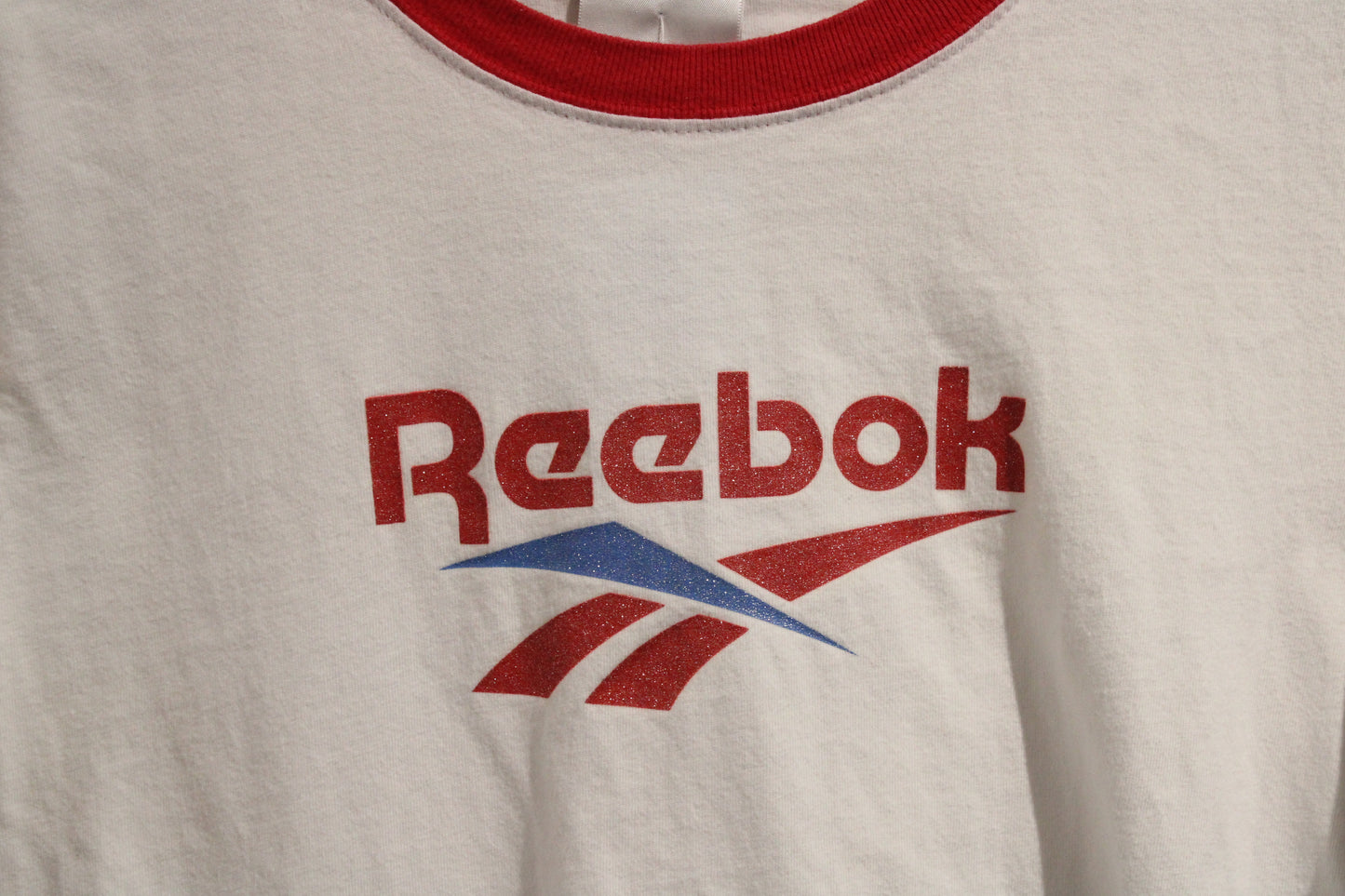 Reebok Ringer T-Shirt | Vintage Retro Athletic Logo Tee | Classic Sportswear