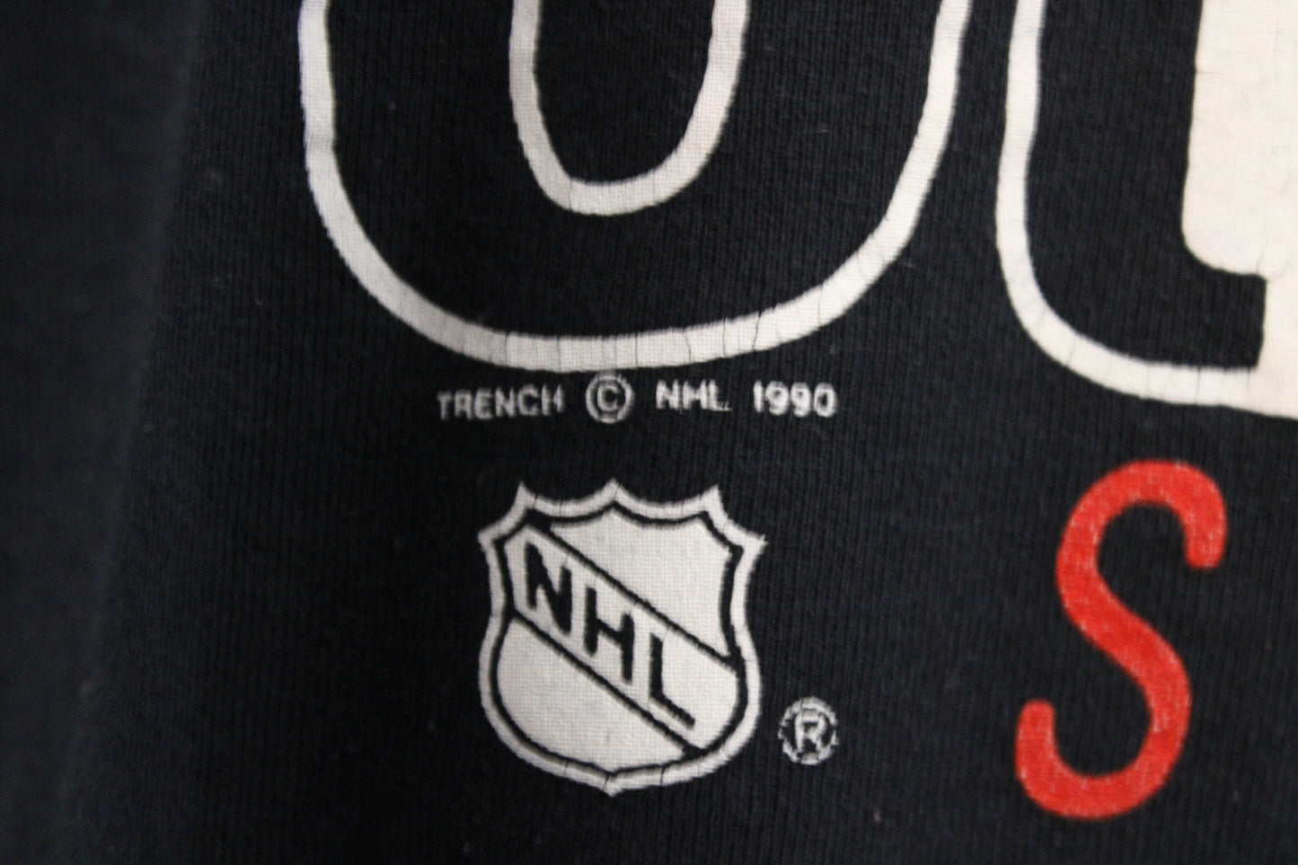 Ottawa Senators Sweater | Vintage 1990 NHL Crewneck Sweatshirt | Classic Canadian Hockey Graphic