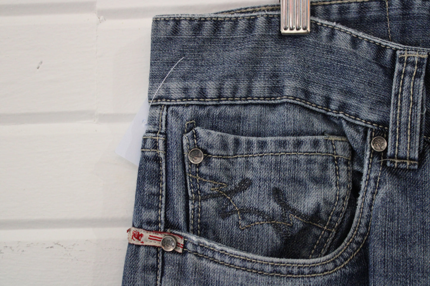 Parasuco Jeans / Vintage Denim Trouser / 2000's Classic Blue Straight Leg Jeans / Everyday Streetwear Clothing