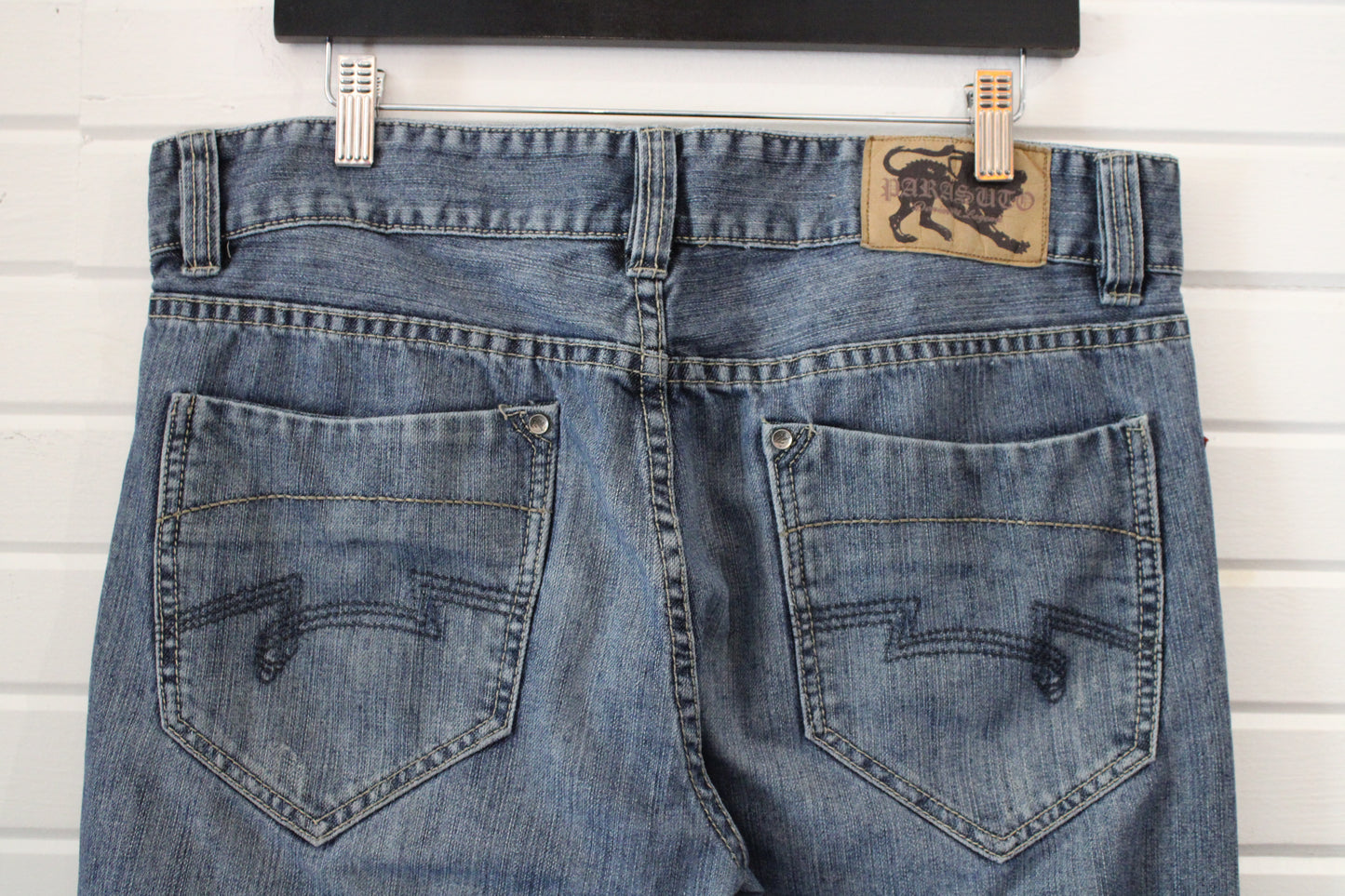 Parasuco Jeans / Vintage Denim Trouser / 2000's Classic Blue Straight Leg Jeans / Everyday Streetwear Clothing