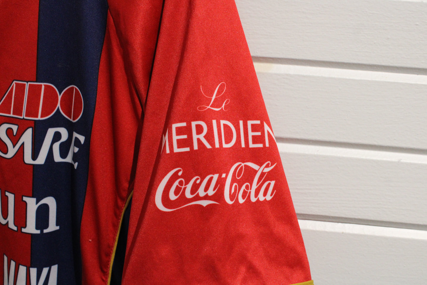 Atlante-FC Soccer Jersey | Vintage 2000s Mexican Football Shirt Red-Blue | Classic Liga MX Fanwear