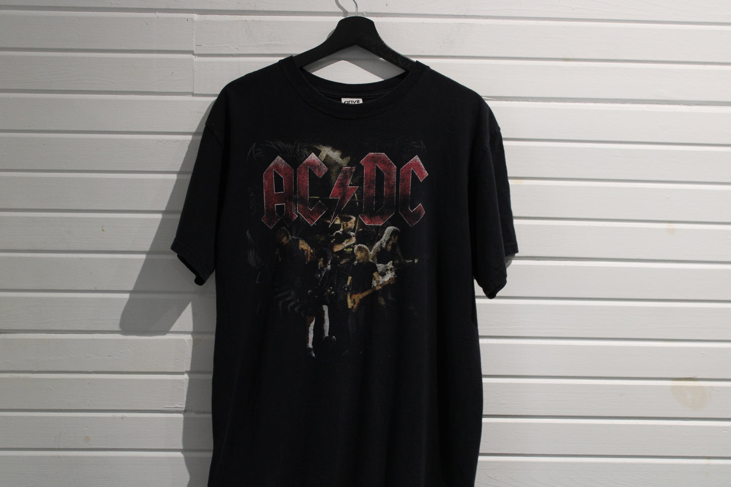 AC-DC Black Ice Tour T-Shirt | Vintage 2009 Band Graphic Concert Tee | Rock Music Memorabilia