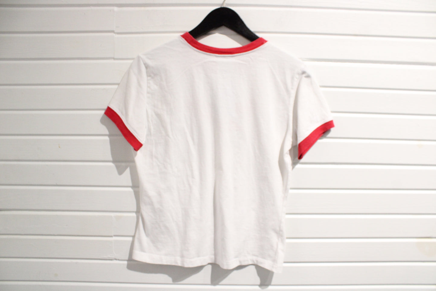 Reebok Ringer T-Shirt | Vintage Retro Athletic Logo Tee | Classic Sportswear