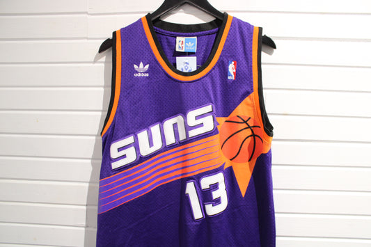 Phoenix-Suns Adidas Basketball Jersey | Vintage Steve Nash Hardwood Classics Mesh Tank | NBA Fan Apparel