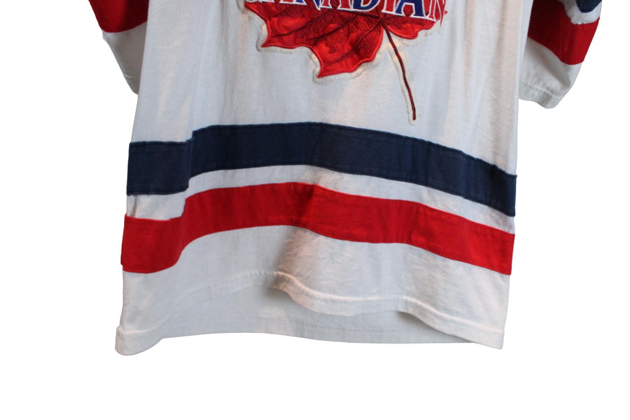 Vintage  Molson Canadian Hockey Beer Promo Jersey
